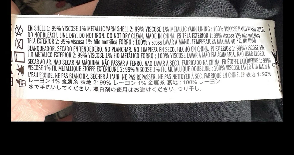 Vestido midi floral paisley feminino L em camadas babado festival casa de campo boêmio retrô - Imagem 4 de 4