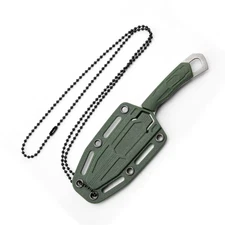 5CR13MOV Steel Fixed Blade Knife Integrated ABS Handle Outdoor Camping Survival 