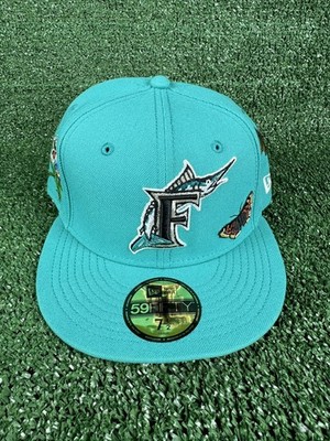 Florida Marlins xNew Era x FELT 9FIFTY Baseball hat For Every Living Thing 7 1/2