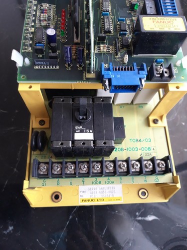 A06B-6058-H025 Fanuc Servo Amplifier - Picture 3 of 3
