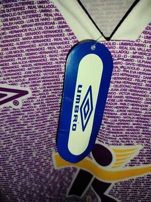 Maillot Real Valladolid Umbro 2003-2004 - Taille XL - Occasion - Manches Longues