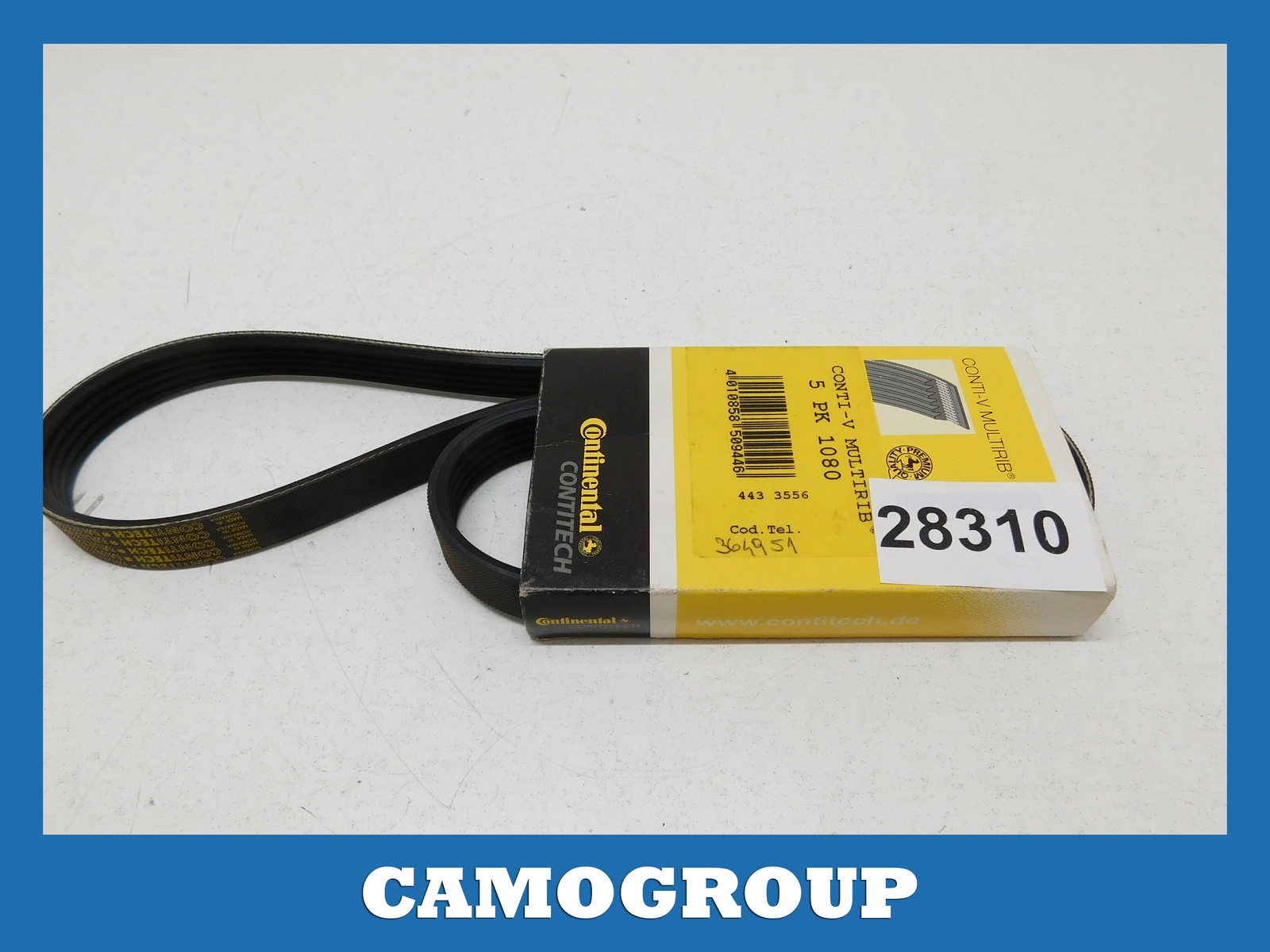 CINGHIA SERVIZI V-RIBBED BELT FIAT DUCATO LANCIA DEDRA PEUGEOT BOXER 5PK1080