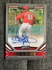 2020 Panini Playbook Enyel de los Santos Rookie Auto 05/99