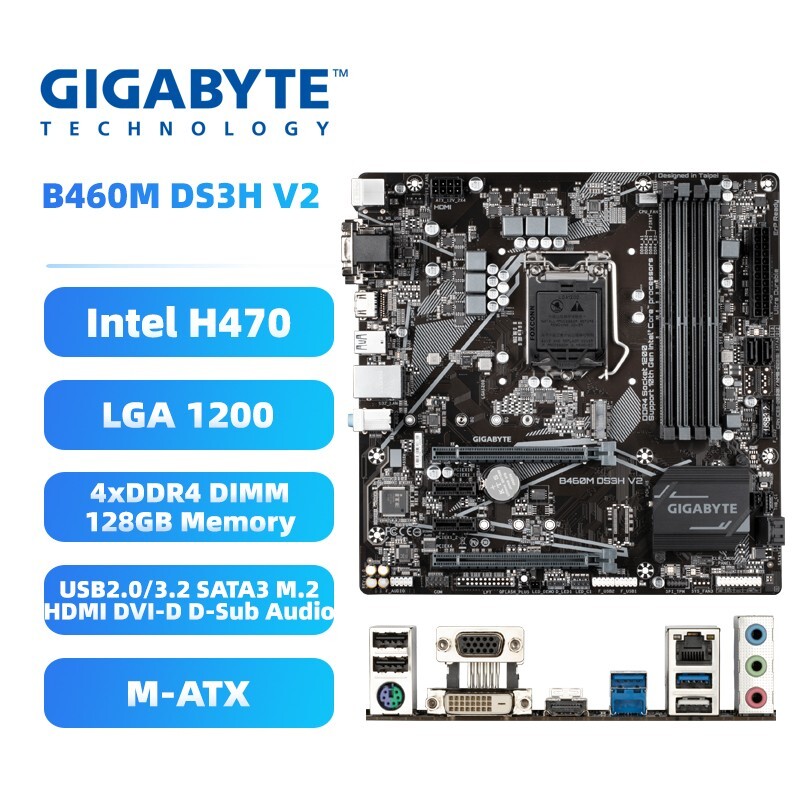 Bios Gigabyte B460m Ds3h V2 Ram Compatibility Buy Gigabyte B460M