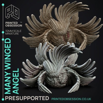 Many Winged Angel by Printed Obsession, D&D, Pathfinder