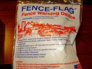 invisible fence flags