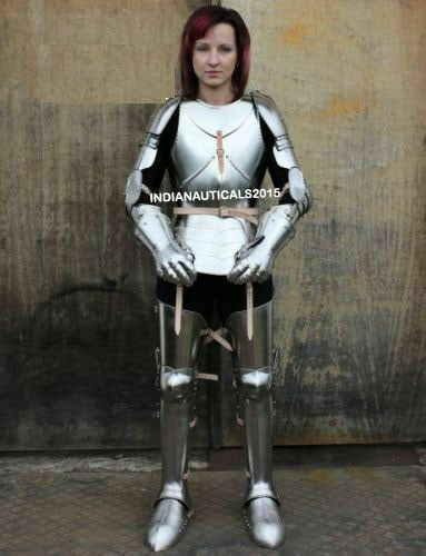 Armure Complète De Chevalier Médiéval - Reproduction En Acier, Pour Collection Ou Reconstitution