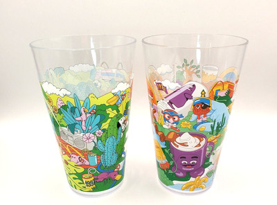 Set of 2 McDonald s 2024 Collectors Edition Cup McDonalds Limited Collectable