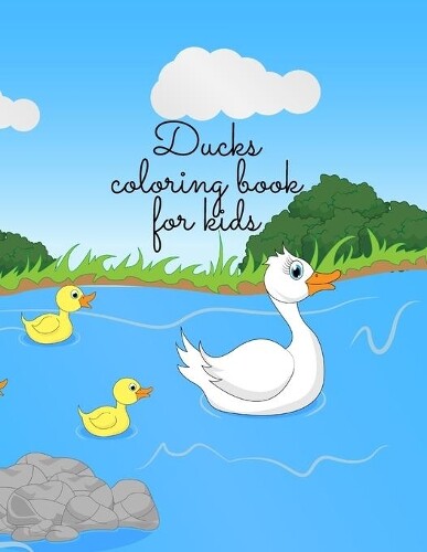 Thumbnail - Cristie Dozaz Ducks Coloring Book For Kids (taschenbuch)