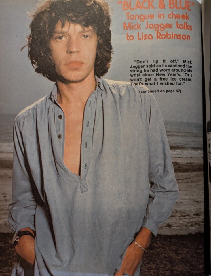 Hit Parader Magazine Annual 1976-1977 Queen, KISS, Led Zeppelin, The Who, Stones - Image 4 of 4