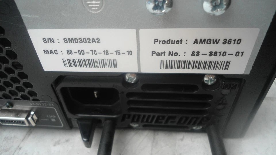 Cisco Tandberg GW-3610-GWAM-K9 Foto 4 de 4