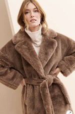 Moon River Mocha Latte Coat Size Small