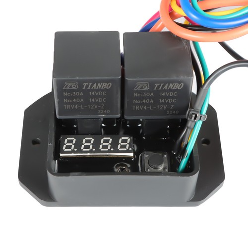 Labwork Digital Radiator Fans Controller Adjustable Temperature Range Dual Relay - Picture 8 of 9