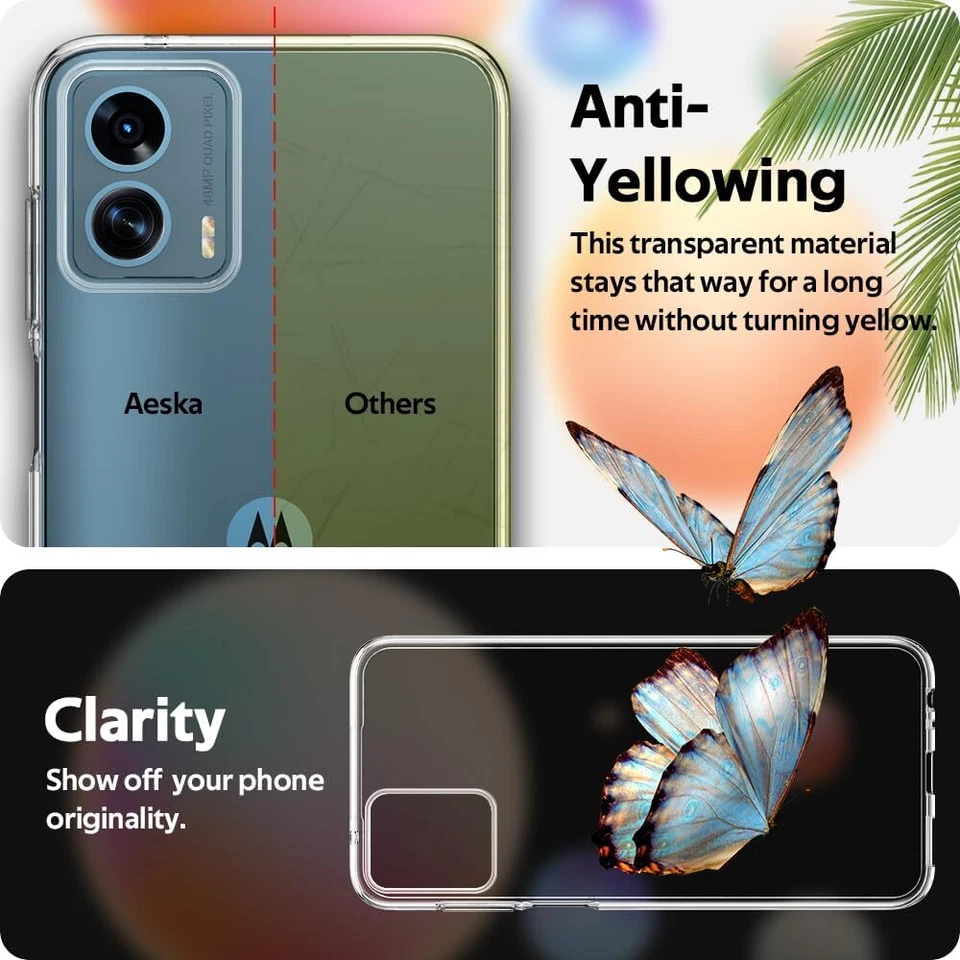 Case For Motorola Moto E6 Plus E5 G3 G4 G6 Z Play Clear Shockproof Phone Cover - Image 4 of 4