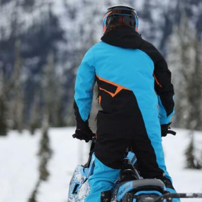 509 ALLIED Uninsulated MONO SUIT SHELL -GT CYAN- SNOWMOBILE - Size