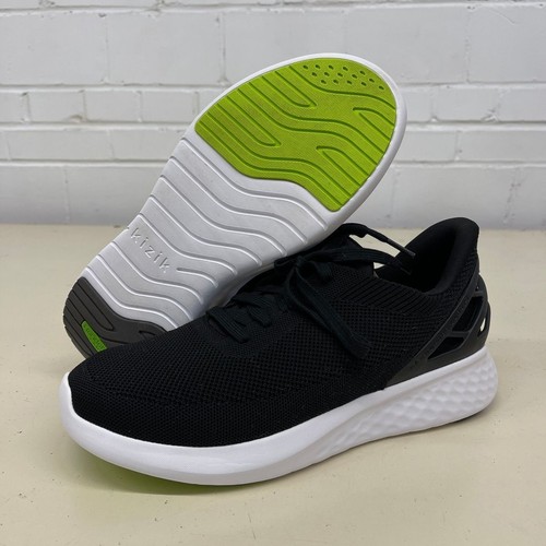 Kizik Athen Cage Sneaker Unisex Größe M9.5/W11 EE-breit schwarz