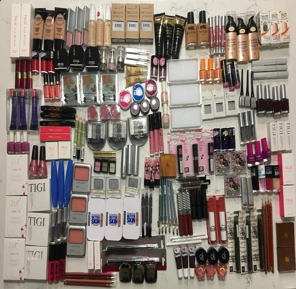 30 MIXED COSMETICS BRANDED MAKE UP PARTY BAG WHOLESALE BUNDLE free delivery uk