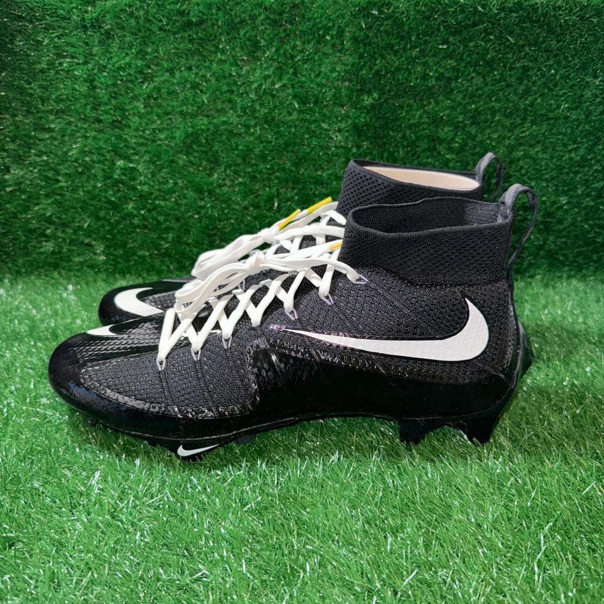 Size 13.5 - Nike Vapor Edge 360 Untouchable Mid Black White for