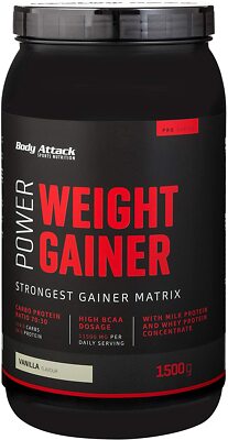 Body Attack Power Weight Gainer  3 x 1500g