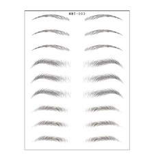 Simple Thick Eyebrows Ecological Eyebrow Stickers