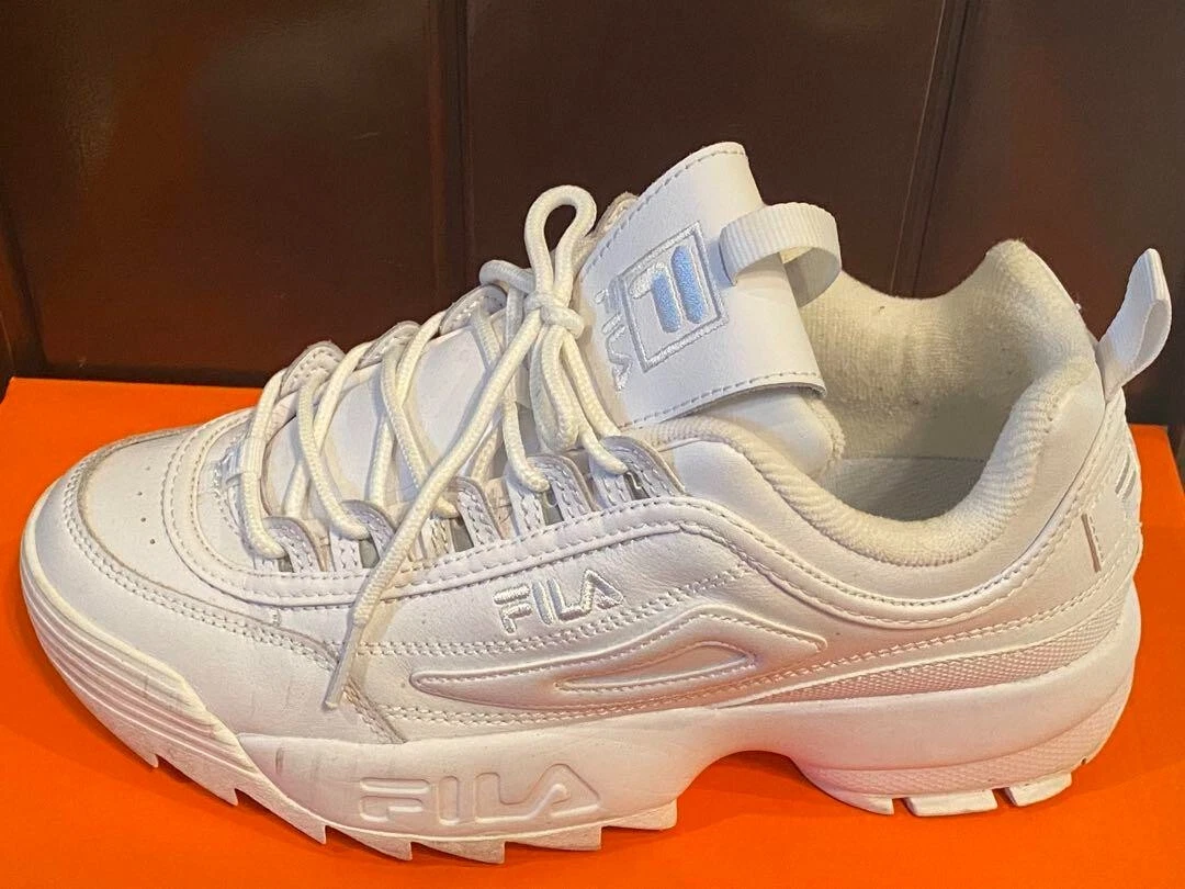 FILA Disruptor II Wedge Premium White US 7.5 Women s Shoes