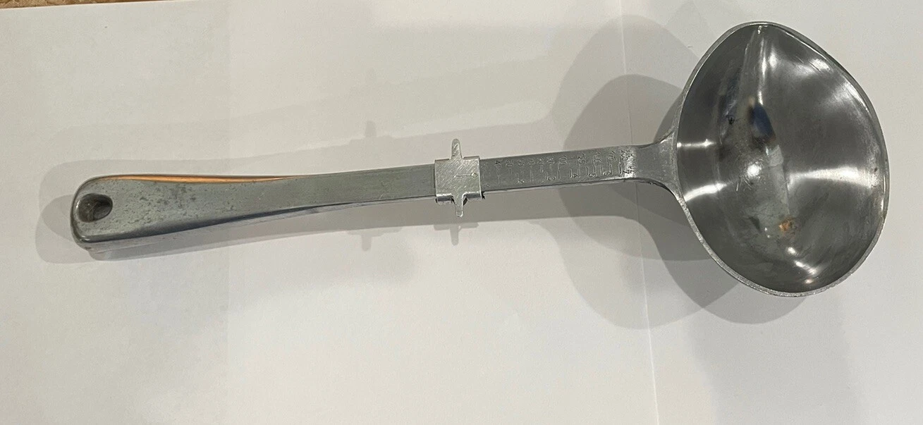Measuring Spoon Balance Unique Vintage 1950-60's Measuring Ladle ~ grams/ounces