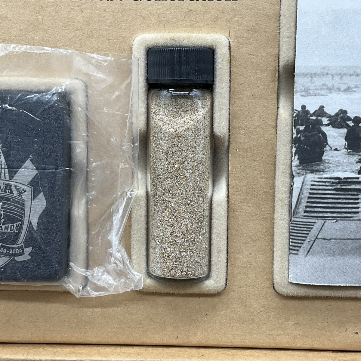 Original Sands Of Normandy Zippo D-Day 60th Anniversary Original Sands Of Normandy Zippo D-Day 60th Anniversary