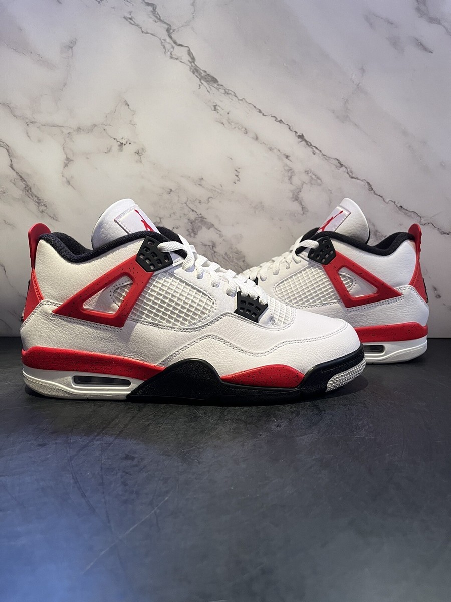 Air Jordan 4 Red Cement, DH6927-161, Size 11.5M, Deadstock