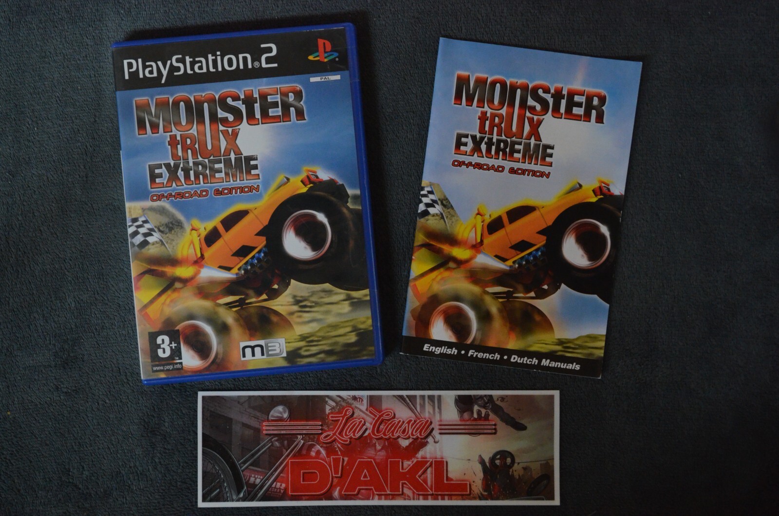 Monster Trux Extreme Offroad Edition complet Playstation 2 - PS2 FR TBE