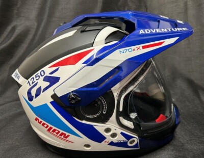 NOLAN N70 - 2 X STUNNER Road & Offroad BMW GS ADVENTURE Aufkleber Motorrad Helm