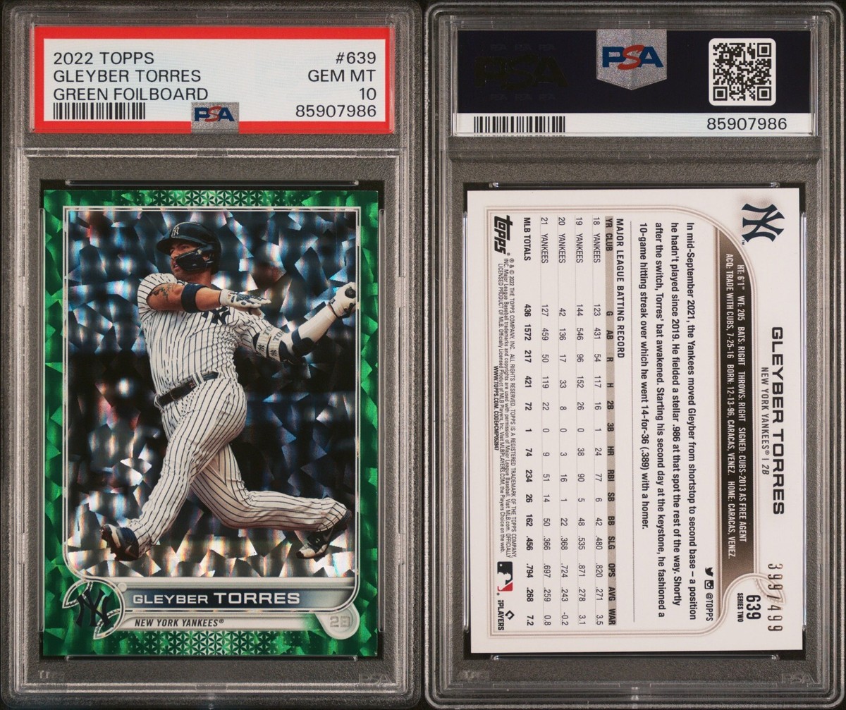 その他 MLB Gleyber Torres Sapphire PSA 10 MLB Gleyber Torres Sapphire PSA 10 【公式通販】