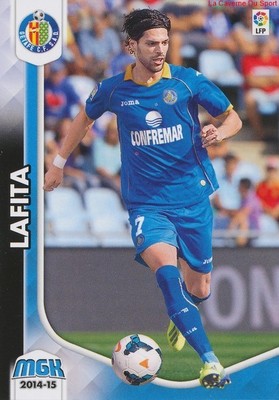 193 ANGEL IMANOL LAFITA # ESPANA GETAFE CF CARD PANINI MEGACRACKS LIGA 2015