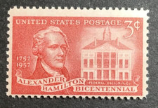 US Scott #1086 Alexander Hamilton 3 Cent MNH