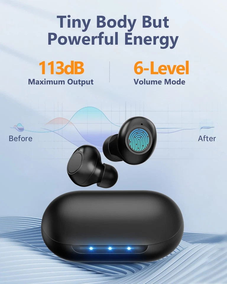 Profi Wiederaufladbare Hörgerät Hörhilfe Hörverstärker ITE Mini-Hörverstärker DE - Bild 4 von 4