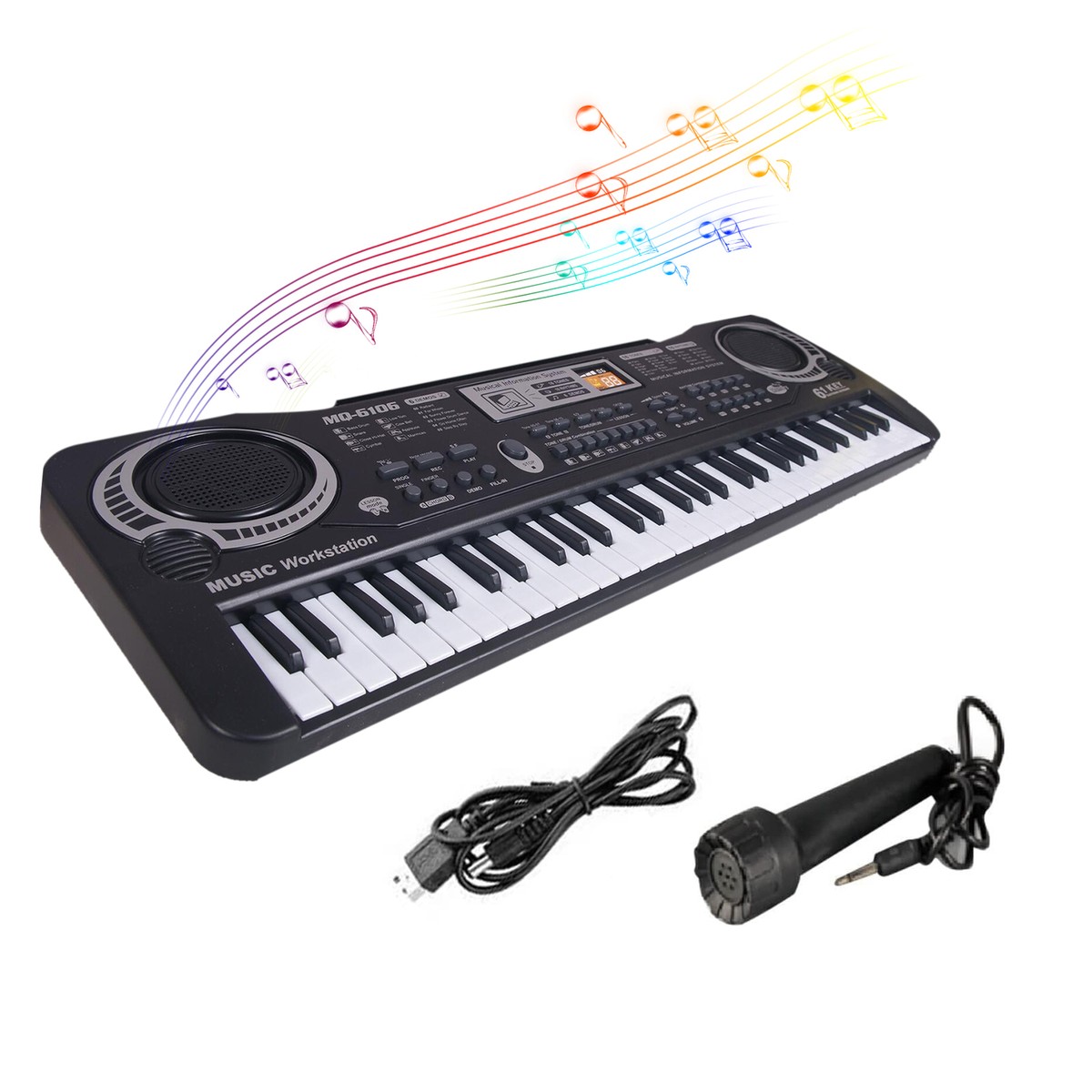 Kids 61 Keys Digital Electronic Keyboard Piano Musical Instrument