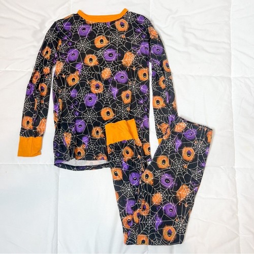 Birdie Bean Gomez 2 Piece Glow in The Dark Halloween Pajamas - Picture 4 of 14