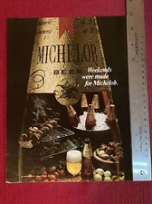 Weekends Were Made For Michelob Beer Grilling 1979 Print Ad - Great To Frame!
