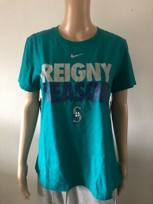 MLB Nike Damen Seattle Mariners T-Shirt Grün GR. M 560594