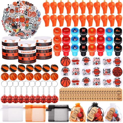 Aoriher 266 pièces basket-ball fête faveurs basket-ball fête fournitures ensemble cadeaux B... - Photo 1 sur 7