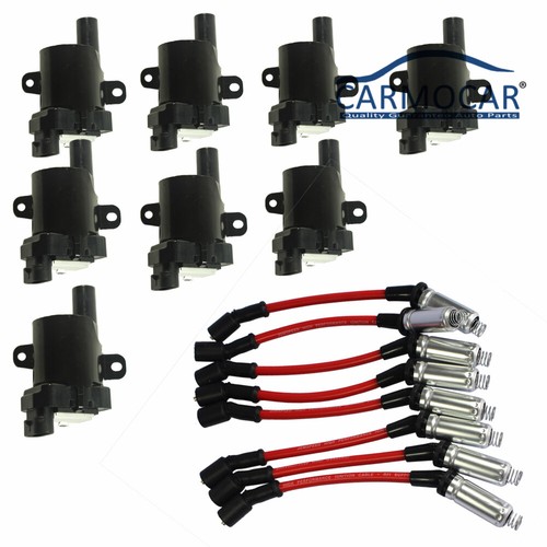 New Ignition Coils & Plug Pack D585 For Chevy Silverado GMC LS1 LS3 4.8