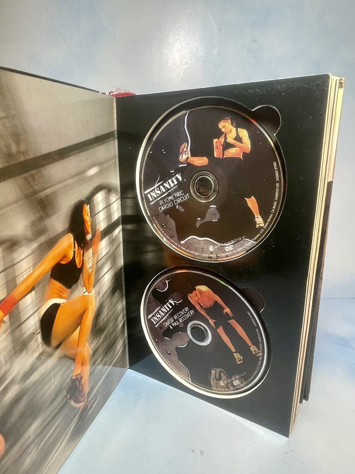 Beachbody INSANITY Complete Home Fitness Workout DVD Set Preowned