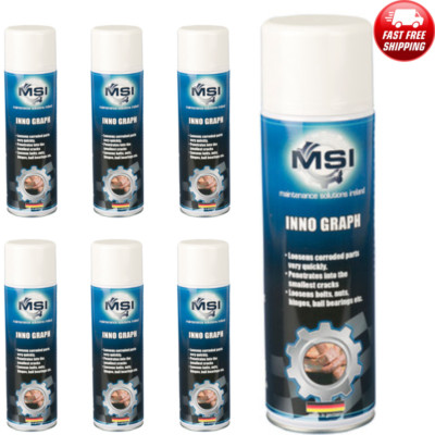6x INNO-GRAPH De-Block Oil 500ml   DEBLOCK Alternative Rust Penetrant Dissolver