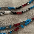 Turquoise Beaded Navajo Style VTG Necklaces And Earrings  — photo 6