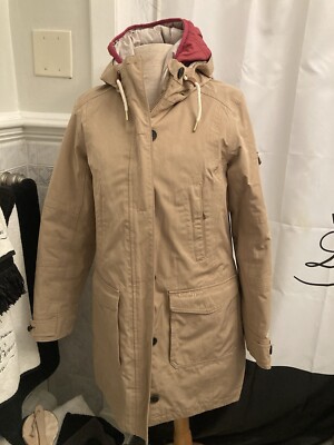 Craghoppers Aquadry Waterproof Outdoor Outdoors Rain Coat Tan US Size 8