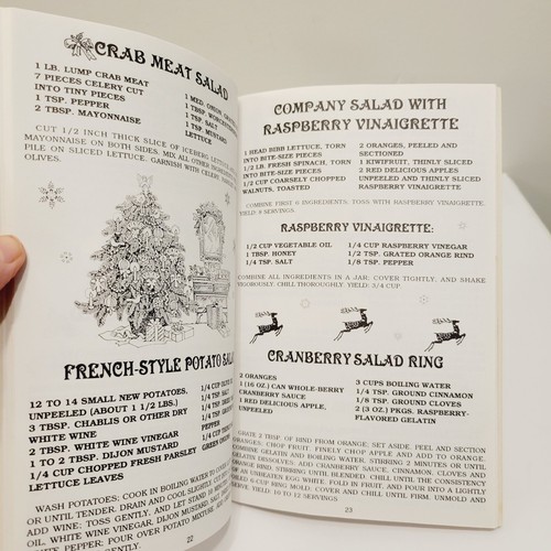 Vtg 1993 Home for the Holidays by Perlie B. Scott PB Recipe Cookbook - Picture 3 of 4