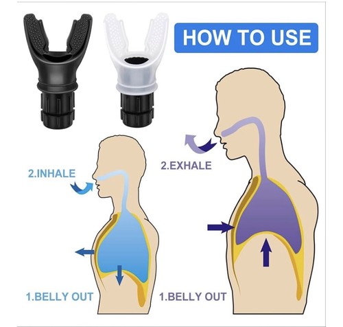 Expand A Lung Respiration Fitness Ejercitador Cuidado Respiratorio, Ajustable - Imagen 4 de 6