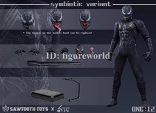 Pre-order SAWTOOTH STM-20251 1/12 Venom Collectible 6" Action Figure Model Toy