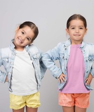 MISS POPULAR Girls 6-Pack Bermuda Short Sizes 4-16 Comfortable Cotton, Spandex E