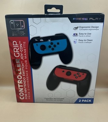 Press Play 2 Pack Controller Grip For Nintendo Switch Joy-Con Brand New Sealed
