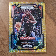 2023-24 Panini Prizm Monopoly Gold Mojo Pascal Siakam #82 /500 Raptors NBA